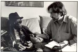 Con John Lee Hooker.